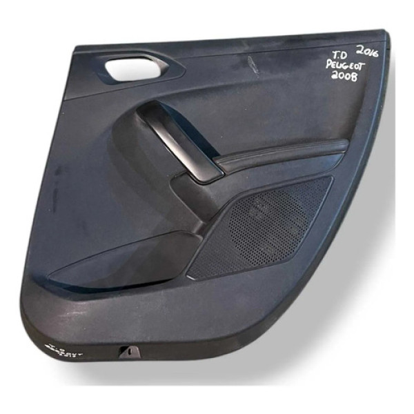 Forro Porta Traseiro Direito Peugeot 2008 2016 9801305077