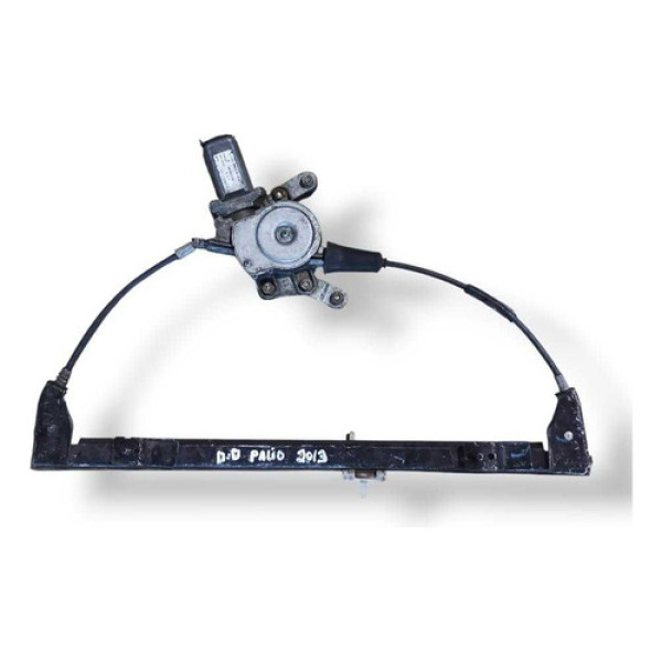 Maquina Vidro Elétrica Dianteiro Direito Palio 2004 A 2012 Preto