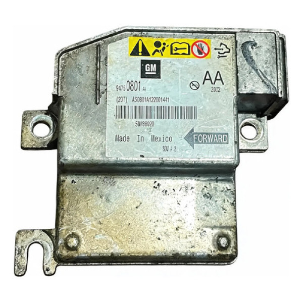 Modulo Central Airbag Chevrolet Agile 2013 2014 94750801aa