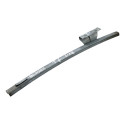 Canaleta Guia Vidro Traseiro Esquerdo Gm Blazer 2008 /2010 Prateado