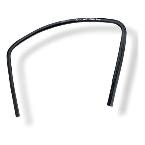 Borracha Canaleta Dianteira Direita Fiat Palio 2016 2017 Preto