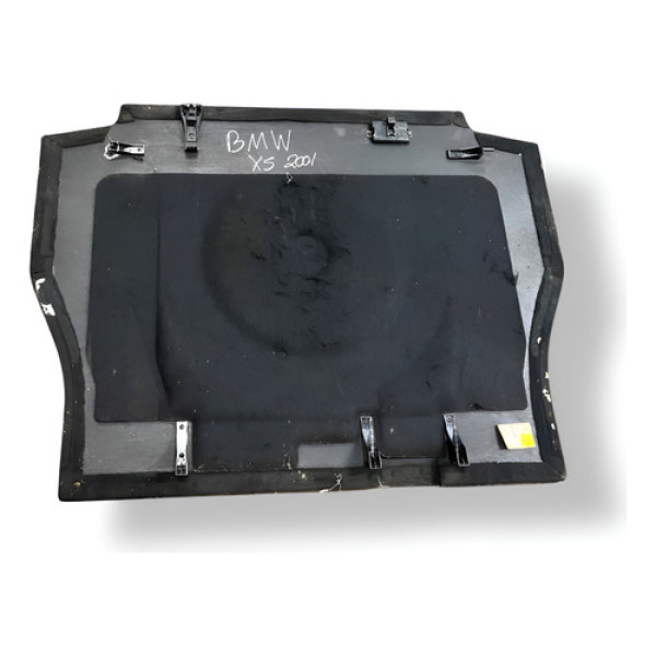Tampão Forro Estepe Bmw X5 2001 2002 841038517 Preto