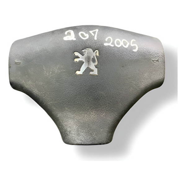 Capa Buzina Volante Peugeot 207  2005 2006 A 2011 9644329177 Preto