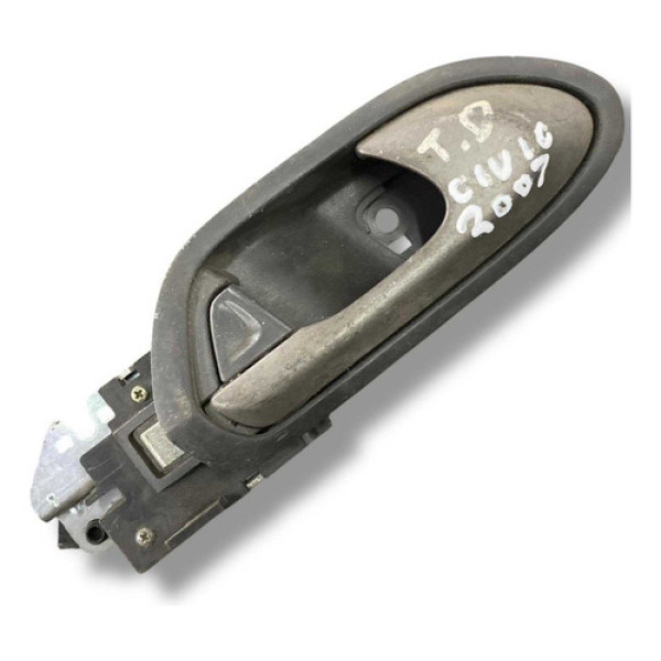 Maçaneta Interna Traseira Direita Honda Civic 2007 2008 2009 1 Traseira