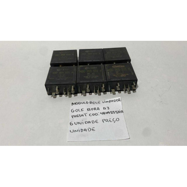 Modulo Relé Limpador Parabrisa Vw Golf 1.6 2002 4b0955531a