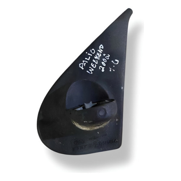 Acabamento Retrovisor Direito Weekend 1.6 2001 01704447500 - Preto