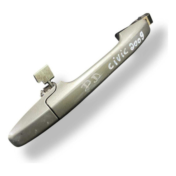 Maçaneta Externa Dianteira Direita Honda Civic 2009 2010 Dourado Dianteira