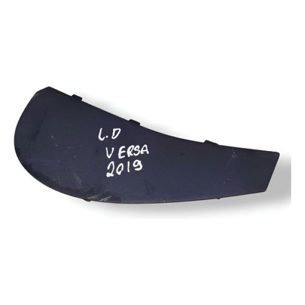 Acabamento Lateral Painel Ld Direito Nissan Versa 684989lh0a Preto