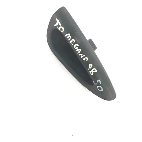 Moldura Puxador Interno Tras Direita Renault Megane 1998  Prateado