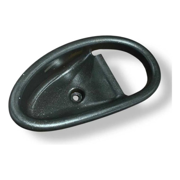 Moldura Maçaneta Interna Traseira Esquerda Fiat Palio 2001 Prateado Traseira