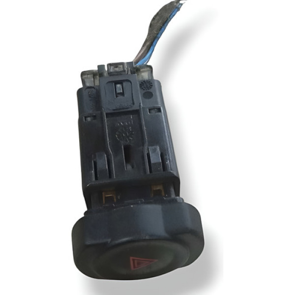 Botao Alerta Renault Logan 1.6 2011 2012 2013 2014 25177 - Preto