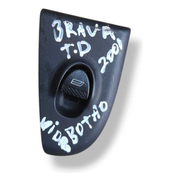 Botao Vidro Traseiro Direito Fiat Brava 2001 2002 2003 2004