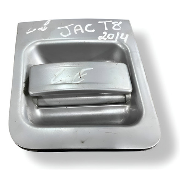 Maçaneta Externa Lado Esquerdo Jac T8 2014 83650v7010 Cinza Dianteira
