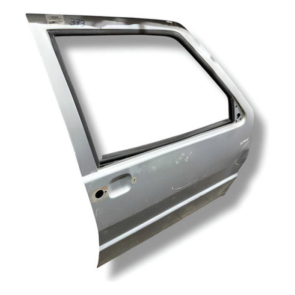 Porta Dianteira Direita Uno 2008 2009 2010 2011 Com Detalhe Dianteira Direita Prateado