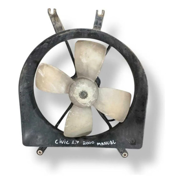 Defletor Com Ventoinha Honda Civic 1.7  2000 2001 2002 2003