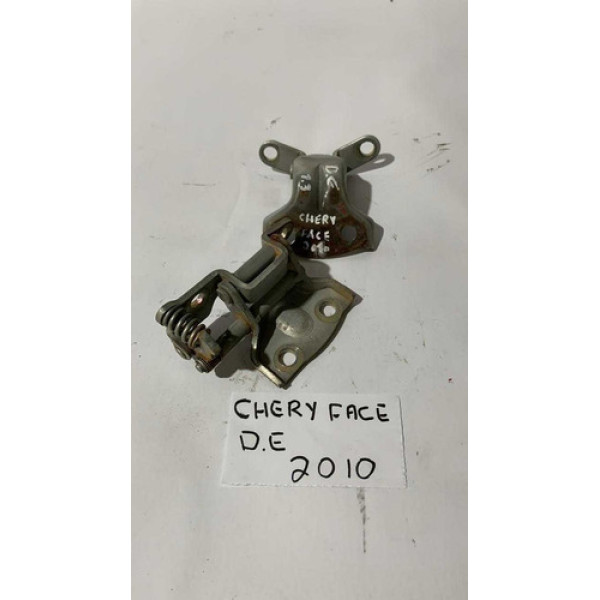 Par Dobradiça Porta Dianteira Esquerda Chery Face 2010