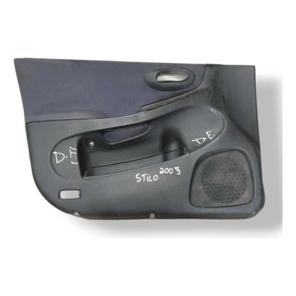 Forro Porta Dianteira Esquerdo Stilo 2003 2004 2005 2006 Preto