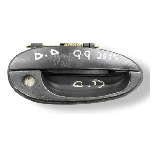 Maçaneta Externa Dianteira Direita Chery Qq 2015 6105180 - Preto - Dianteira