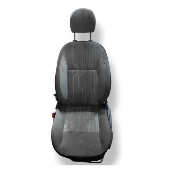Banco Dianteiro Esquerdo Renault Logan 2015 2016 Detalhe Preto