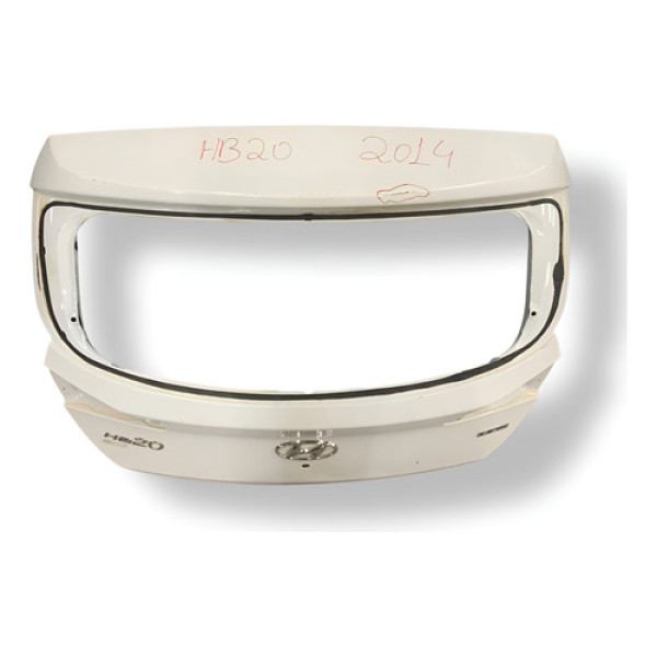 Tampa Traseira Sem Fechadura Hyundai Hb20 2014 A2019 Detalhe