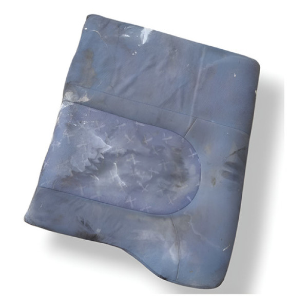 Encosto Banco Traseiro Ford Fiesta 1998 1999 2000 4 Portas Cinza