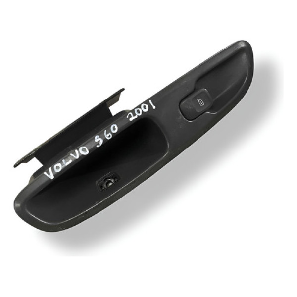 Moldura Botão Vidro Traseiro Direito Volvo S60 02 9193301rh