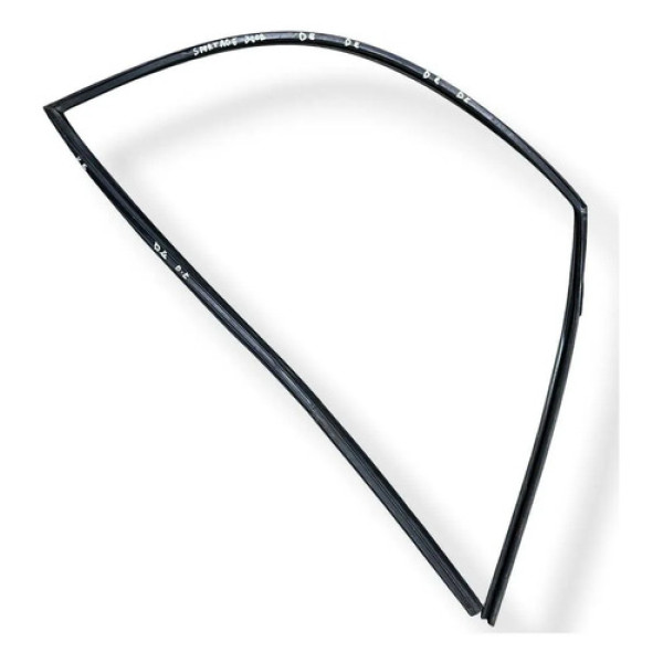 Borracha Canaleta Vidro Dianteiro Esquerdo Sportage 2008 Preto