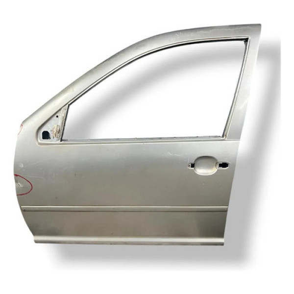 Porta Dianteira Esquerda Volkswagen Golf 2001 2002 Detalhe Dianteira Esquerda Prateado