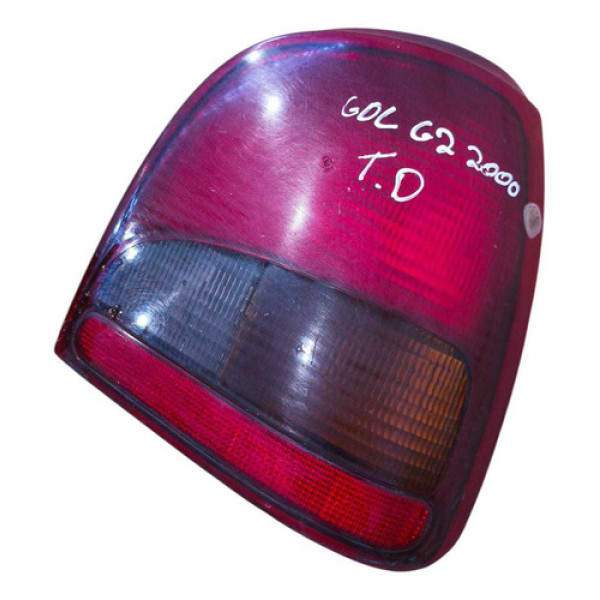 Lanterna Traseira Direito Volkswagen Gol G2 377945112 Direito/passageiro Vermelho
