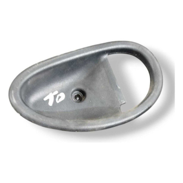 Moldura Maçaneta Interna Traseira Direita Fiat Palio 2013 14 Preto Traseira