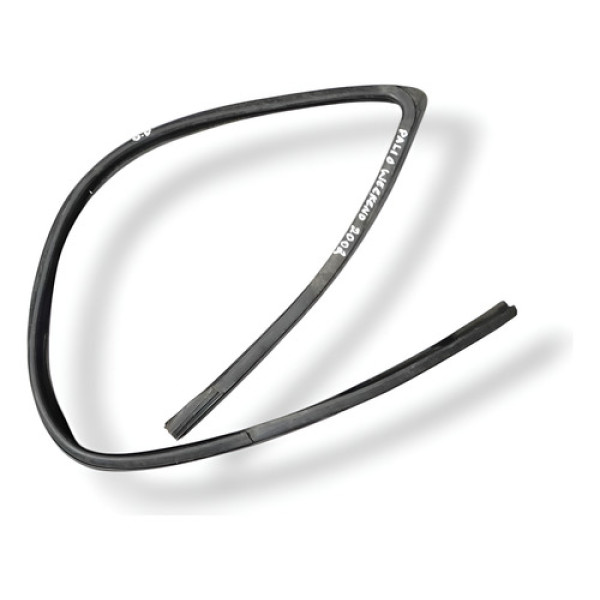 Canaleta Vidro Dianteira Direita Fiat Palio 2002 2003 2004 Preto