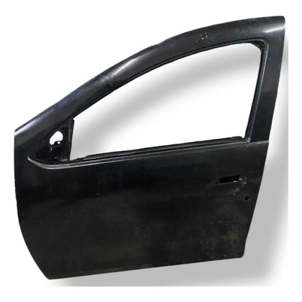 Porta Dianteira Esquerda  Renault Logan 2015 2016 2017 Dianteira Esquerdo Preto