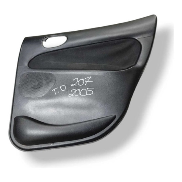Forro Porta Traseira Direita Peugeot 207 2005/11 9683599177