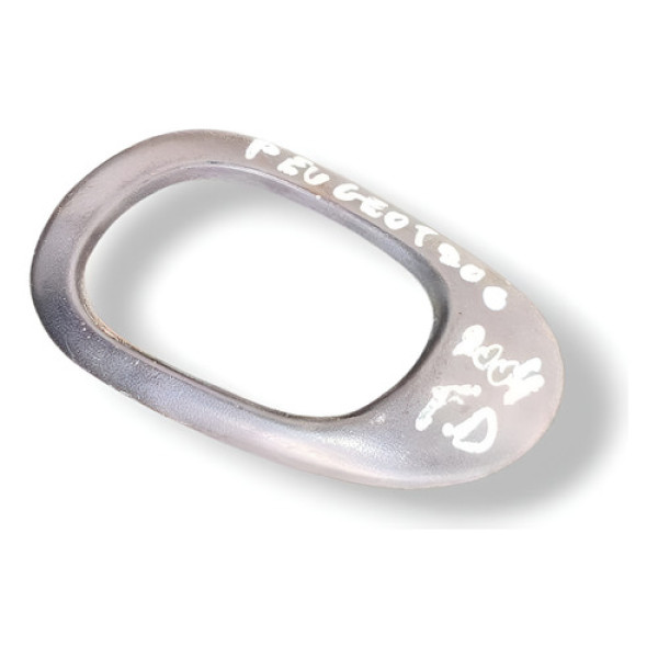 Moldura Maçaneta Traseira Direita Peugeot 206 04 9328404977 Preto Traseira