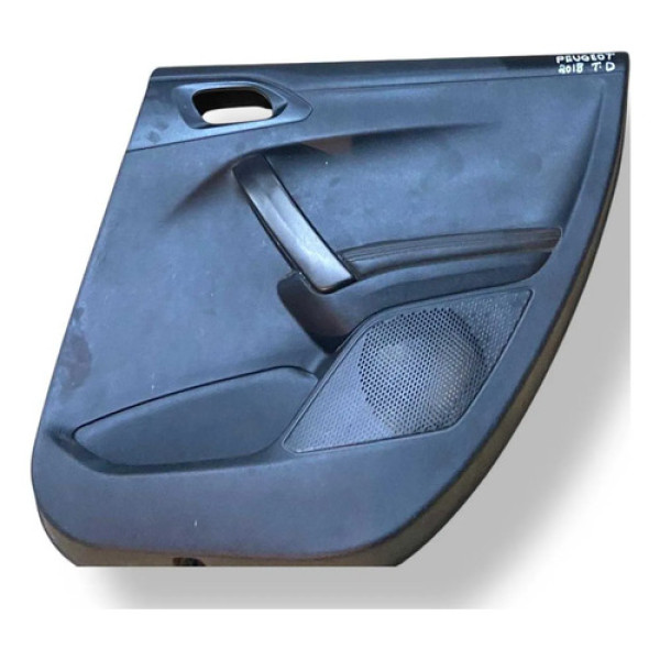 Forro Porta Traseiro Direito Peugeot 208 2016 9801305077