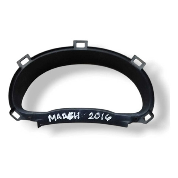 Moldura Painel Instrumentos Nissan March 2015 2016 A 2020 Azul