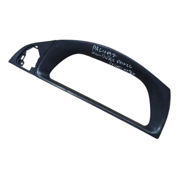 Moldura Painel Instrumentos Fiat Palio 1995 A 1997 71911000 Verde-escuro