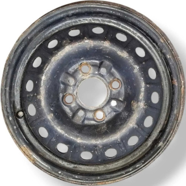 Roda Ferro Aro Fiat Palio Uno Siena Fiorino Prateado