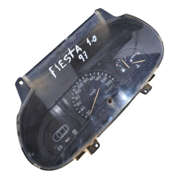 Painel De Instrumentos Ford Fiesta 1.0 1996 1998 96fb108382a Preto