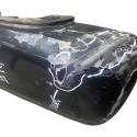 Moldura Parachoque Traseira Esquerda Blazer 2001 Com Detalhe