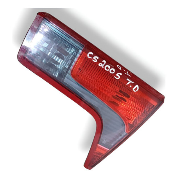 Lanterna Tampa Traseira Direita Citroën C5 2005 89034081x31 Direito/passageiro Preto