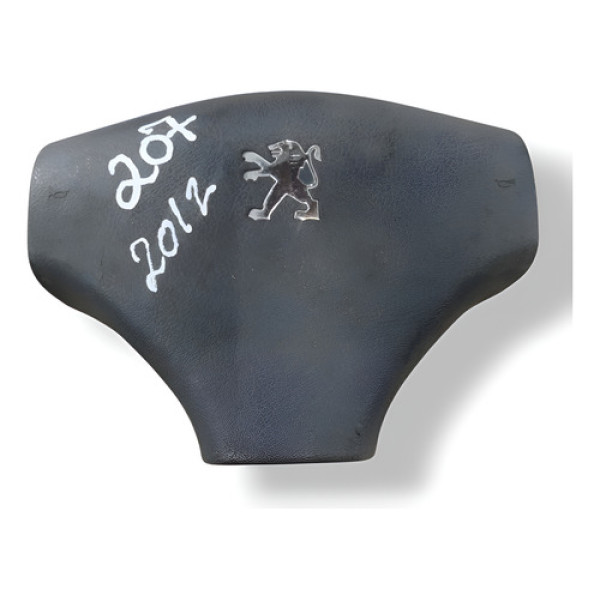 Tampa Capa Volante Peugeot 207 2012 2013 2014 2015 2016 2017 Preto