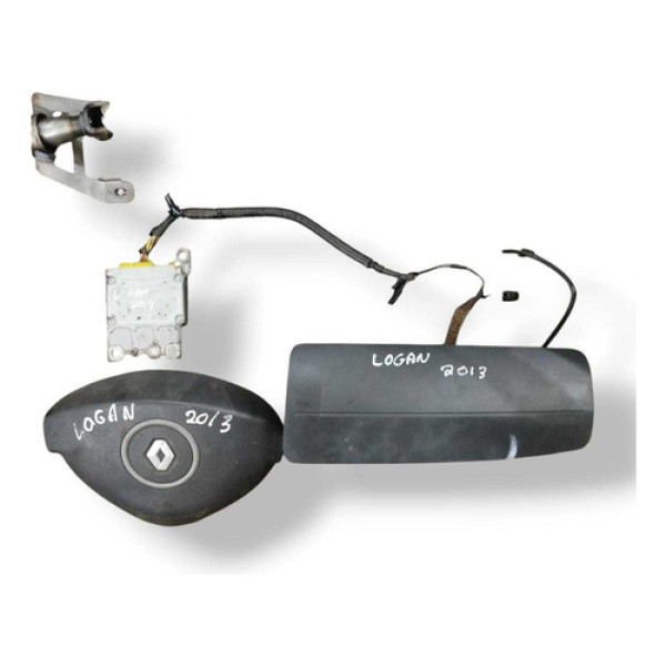 Kit Airbag Renault Logan 2011 2012 2013 2014 2015 2016 Preto