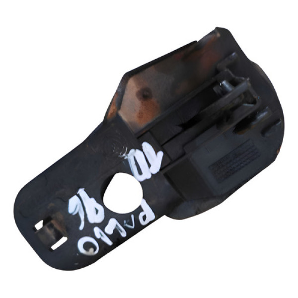 Maçaneta Interna Traseira Direita Fiat Palio  1996 A 1999 Preto Traseira