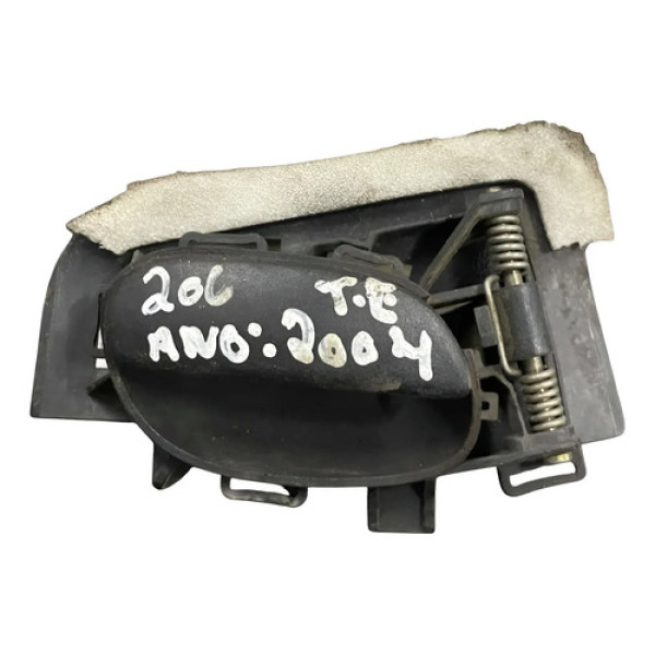Maçaneta Interna Traseira Esquerda Peugeot 206 2004 96236984 Traseira