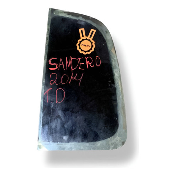 Vidro Fixo Traseiro Direito Renault Sandero 2012 2013 2014