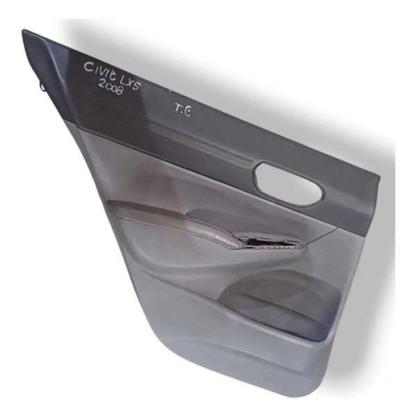 Forro Porta Traseira Esquerda Honda Civic Lxs 2007 2008 2009