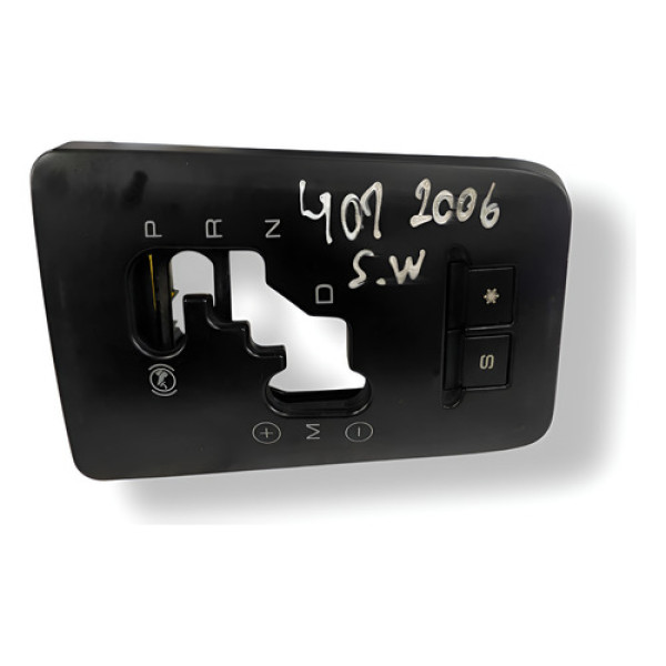 Acabamento Alavanca De Cambio Automatico 407 Sw 96543045zd - Preto - 1