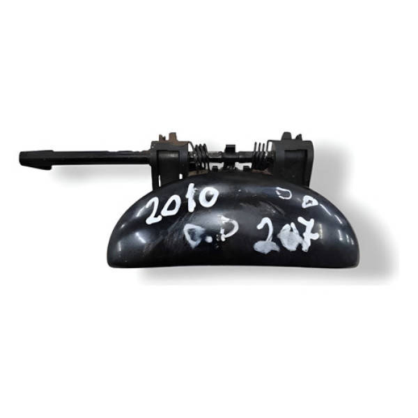 Maçaneta Externa Porta Dianteira Direita Peugeot 207 2010 Preto Dianteira