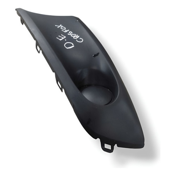 Moldura Farol Milha Lado Esquerdo Crossfox 2011 12 Sem Furo Laranja Esquerdo